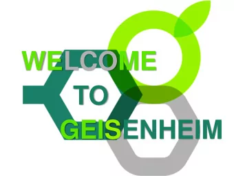 TO  GEISENHEIM  Experience Education Research  Key figures  International Wine Business  Research