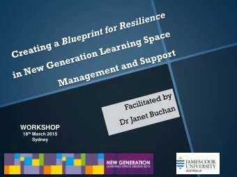 WORKSHOP 18 th March 2015  Sydney  All material presented in this document is provided under