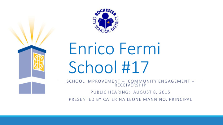 enrico fermi school 17