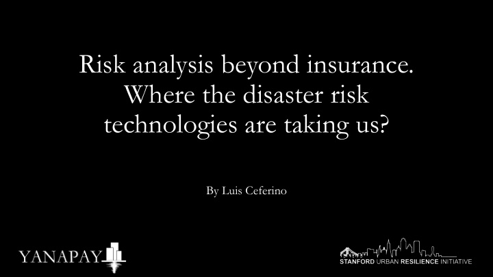 where the disaster risk