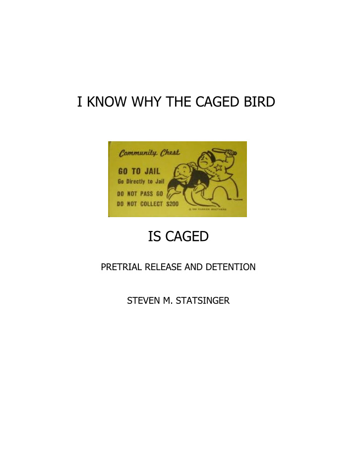 i know why the caged bird is caged