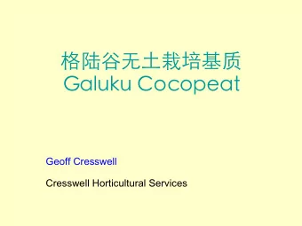 Geoff Cresswell