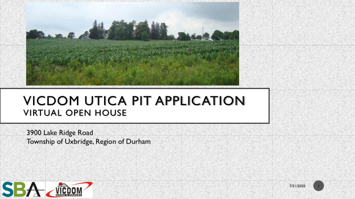 vicdom utica pit application