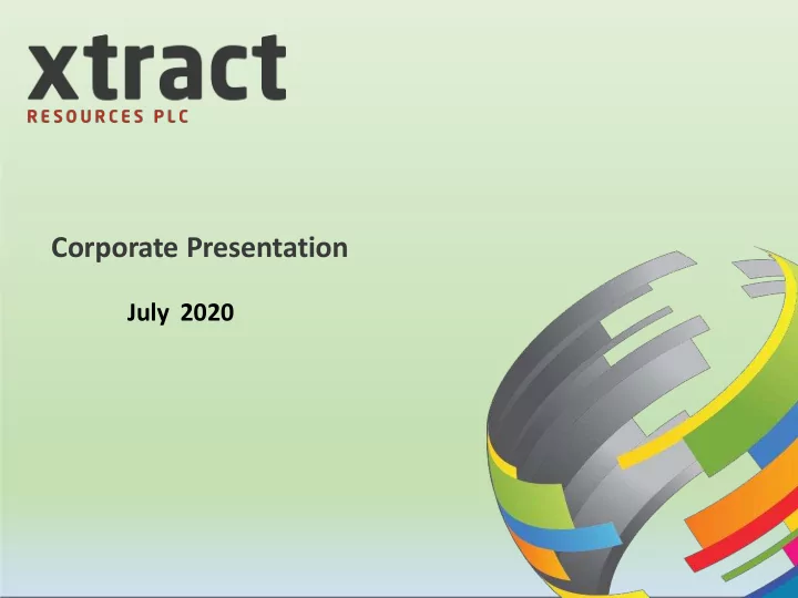 corporate presentation