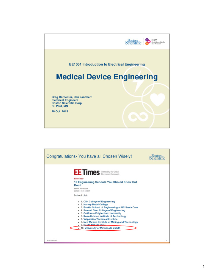 medical device engineering