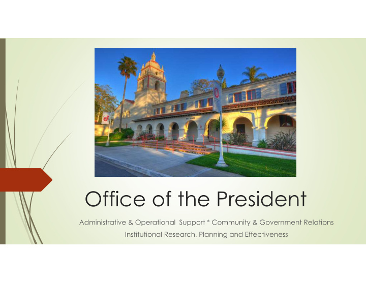 office of the president