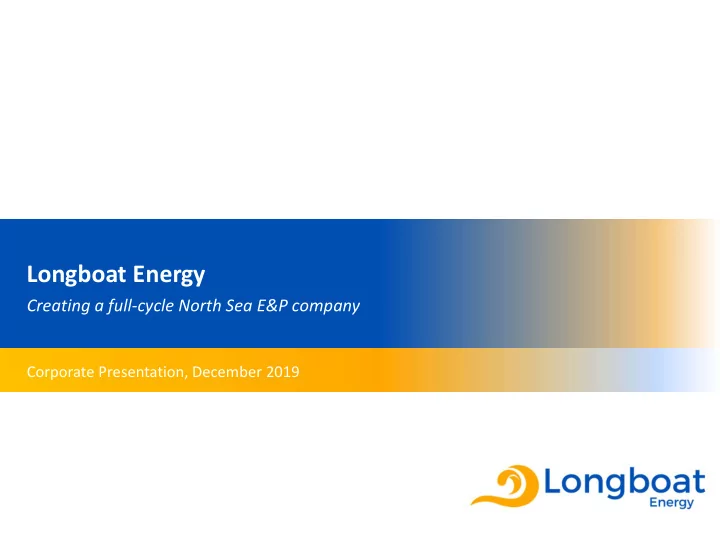 longboat energy