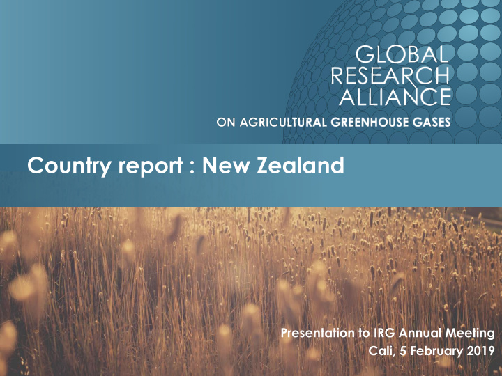 country report new zealand