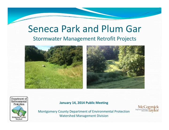 seneca park and plum gar