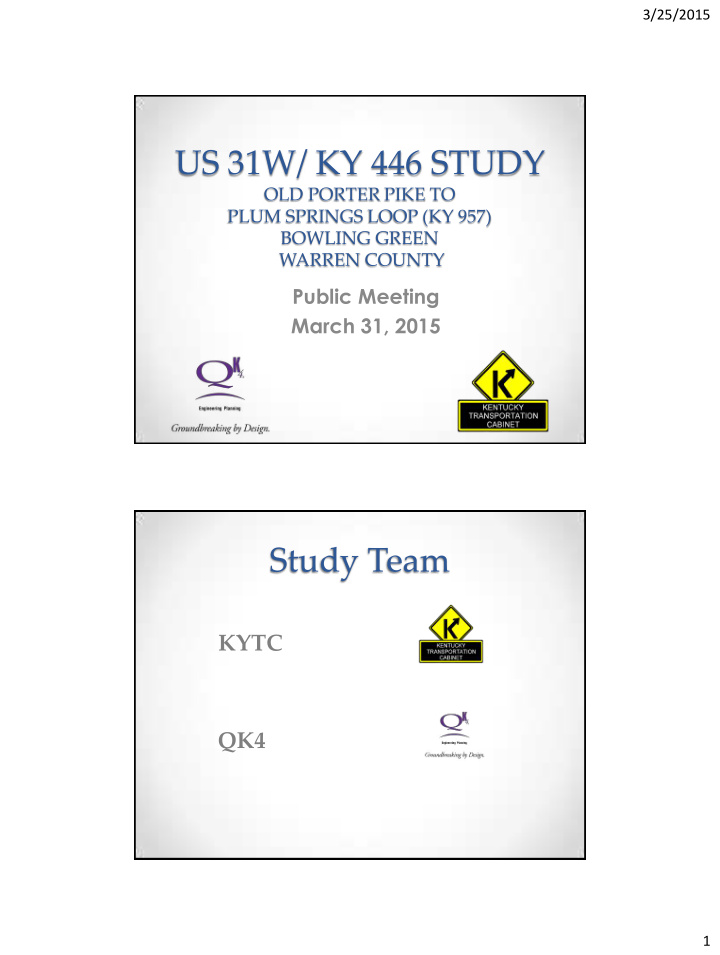 us 31w ky 446 study