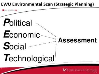 Environmental Scan Questions  BOT Response Mission - Are we fulfilling our mission and is our