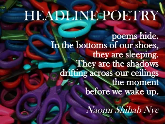 HEADLINE POETRY  po  poems  ms hi  hide  de.  .  In  In the  he bo  botto  ttoms  ms of  of ou  our