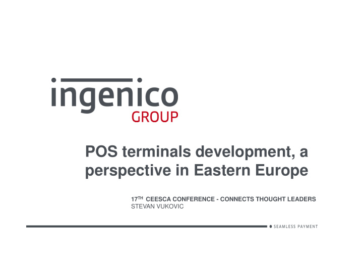 pos terminals development a perspective in eastern europe