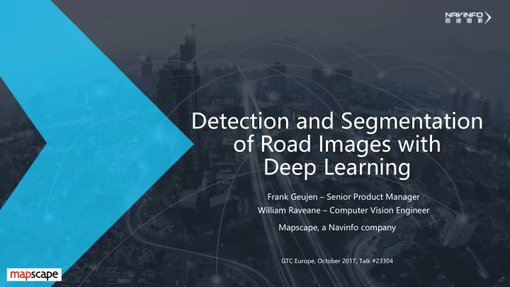 of road images with
