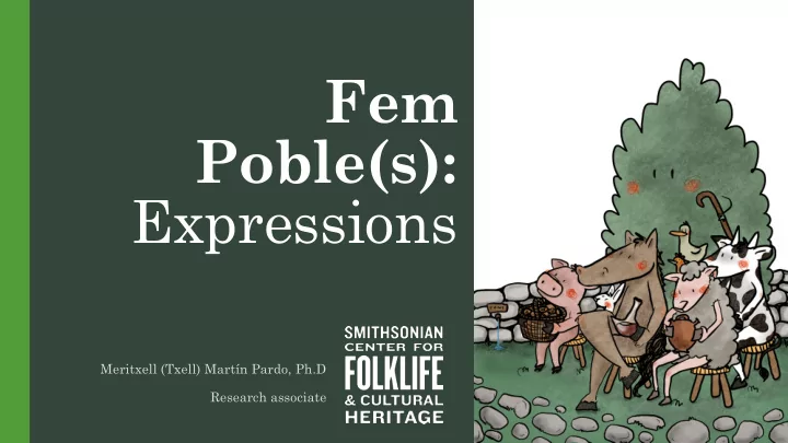 fem poble s expressions