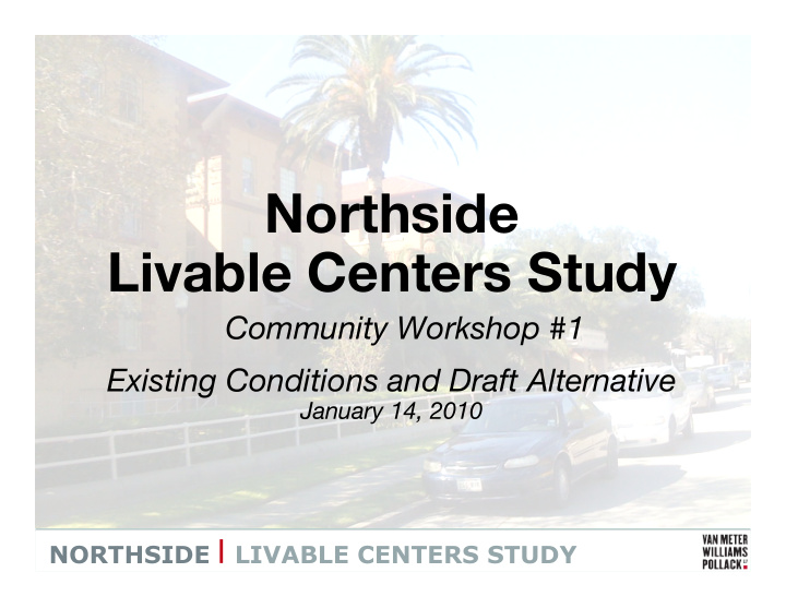 northside livable centers study