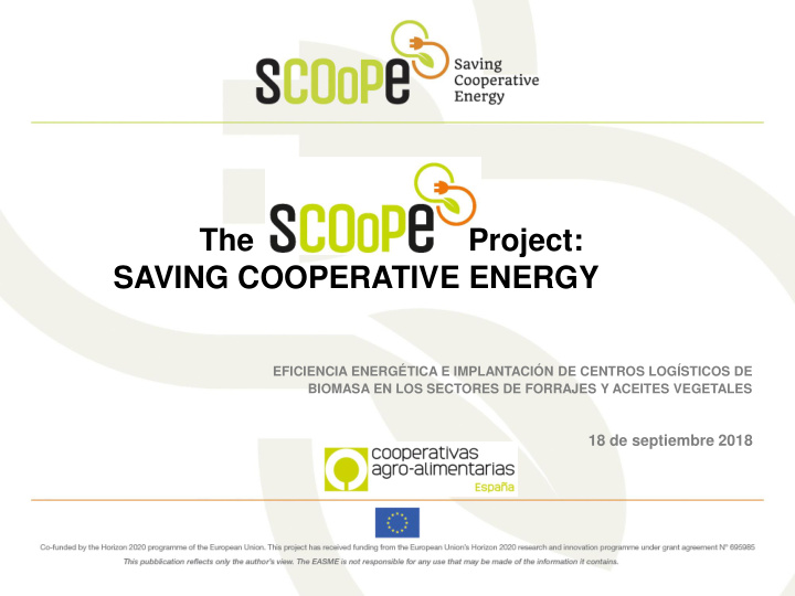saving cooperative energy