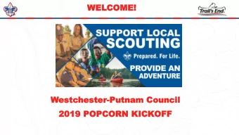 WELCOME  WEL  COME!  Westc  estche  hester  ster-Putna  Putnam  m Coun  Council  cil  2019  20  19