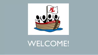 WELCOME!  win  winter v  ter volu  olunteer  nteer  oppo  opportunitie  tunities!  s!  Ho  Hot Lun