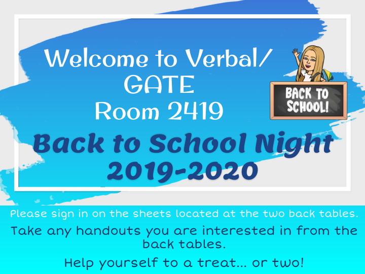 back to school night 2019 2020