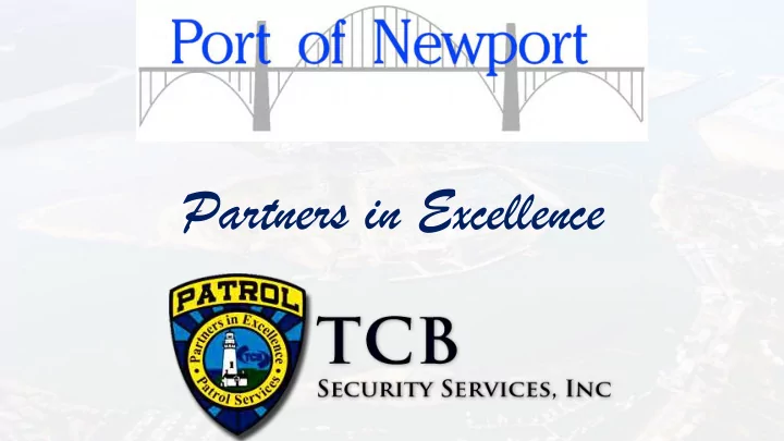 partners in excellence history