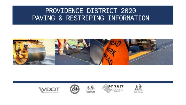 paving restriping information vdot paving
