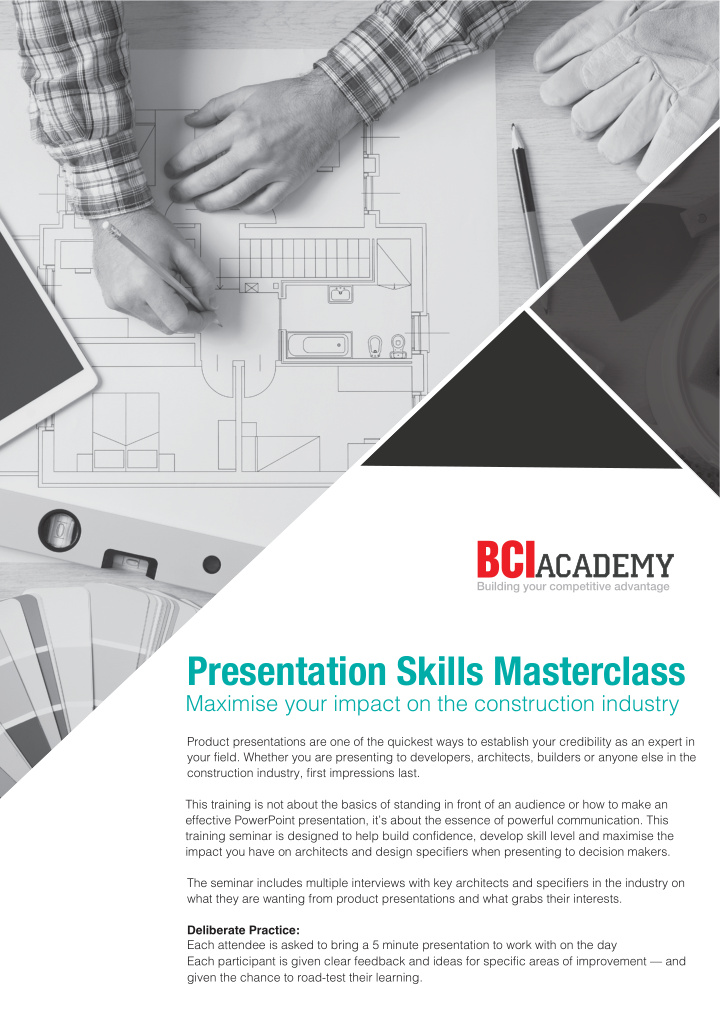 presentation skills masterclass
