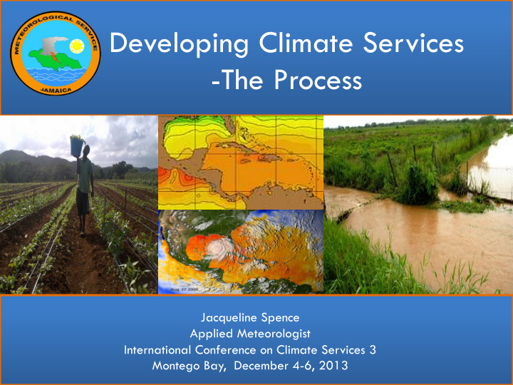 developing climate services the process