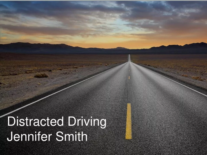 distracted driving