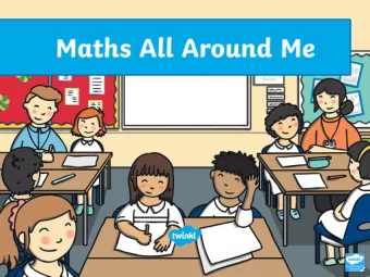 Where do we use maths in the classroom?  Time  What time is shown on the clock?  2D Shapes  What
