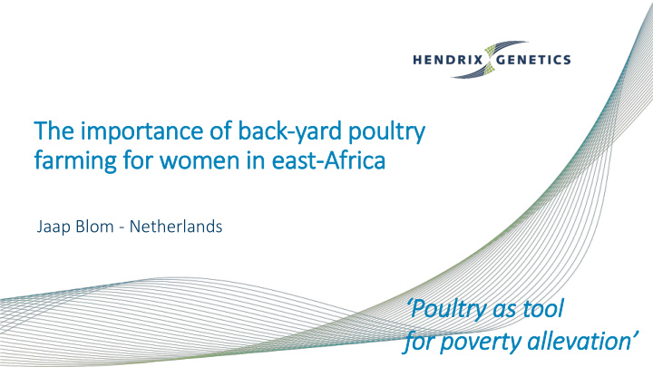 farming for women in in east africa