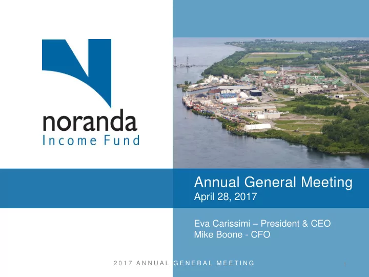 annual general meeting