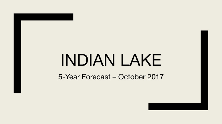 indian lake