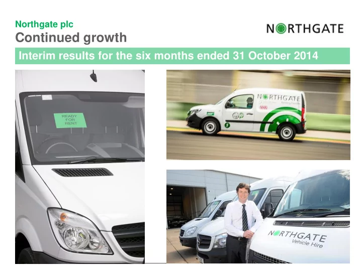 northgate plc