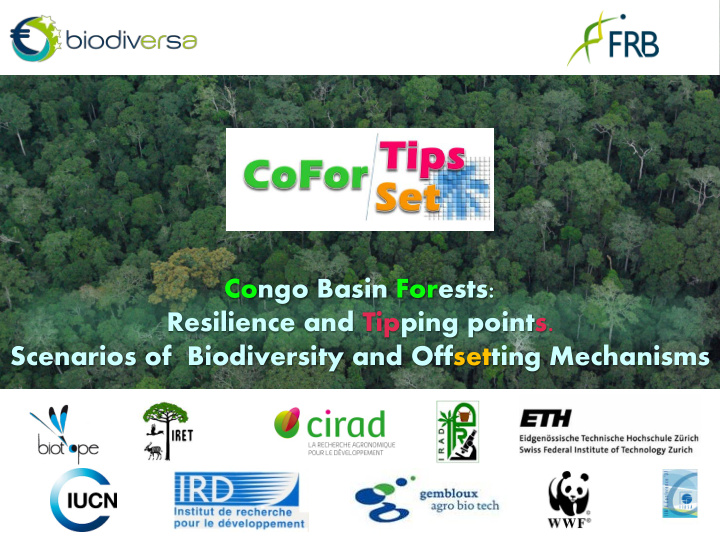 congo basin forests resilience and tipping points