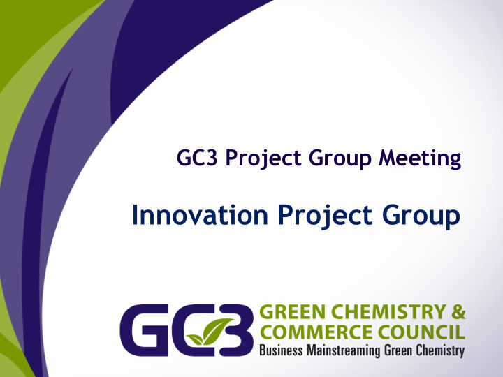 innovation project group