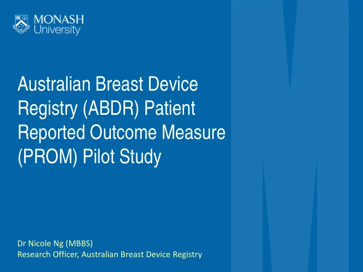 australian breast device registry abdr patient reported