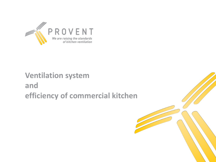efficiency of commercial kitchen kiventis the highest
