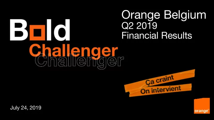 orange belgium