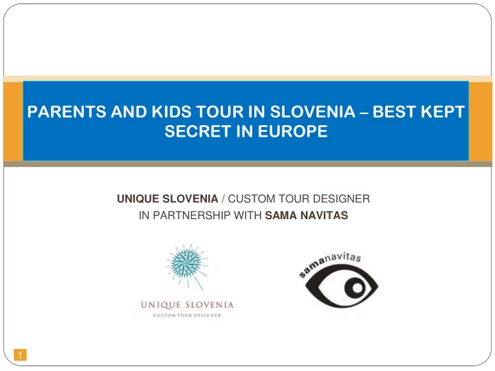 1 highlights of the parents tour enjoy the charming