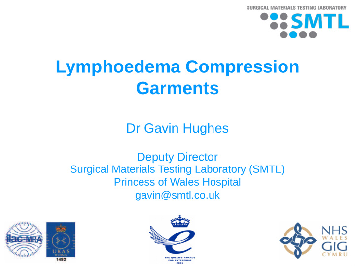 lymphoedema compression garments