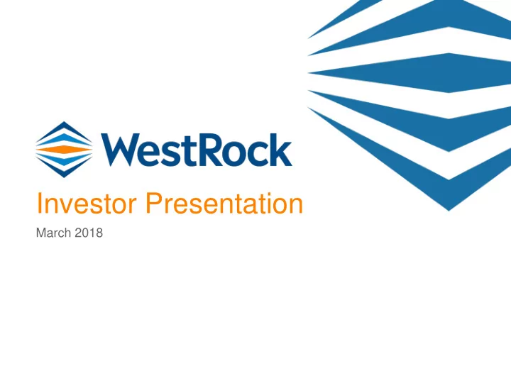 investor presentation
