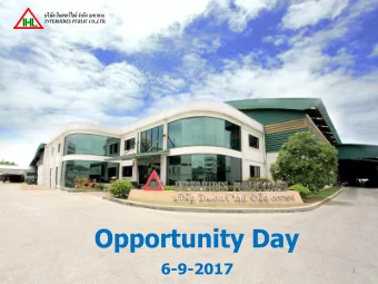 1  FULL CAPACITY  Company History  Company Overview  IHL  Company Product  CAPACITY  Sale