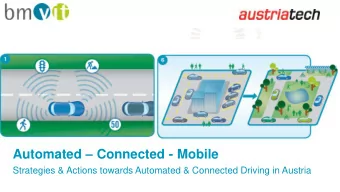 Automated  Connected - Mobile  Strategies &amp; Actions towards Automated &amp; Connected