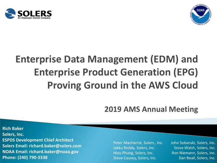 enterprise data management edm and