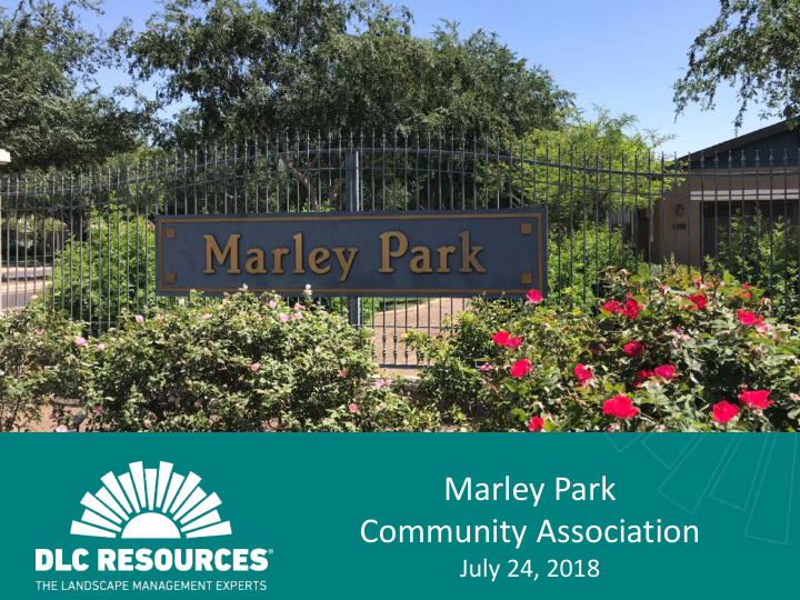 marley park community association