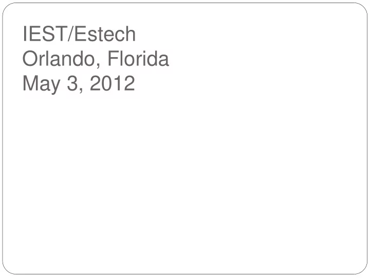 iest estech