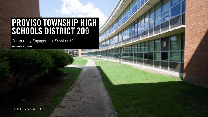 proviso township high schools district 209