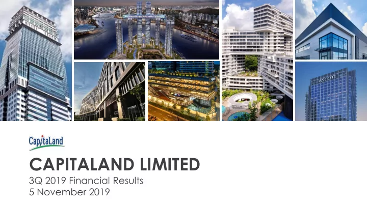 capitaland limited