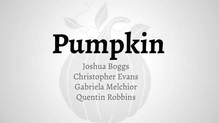 pumpkin